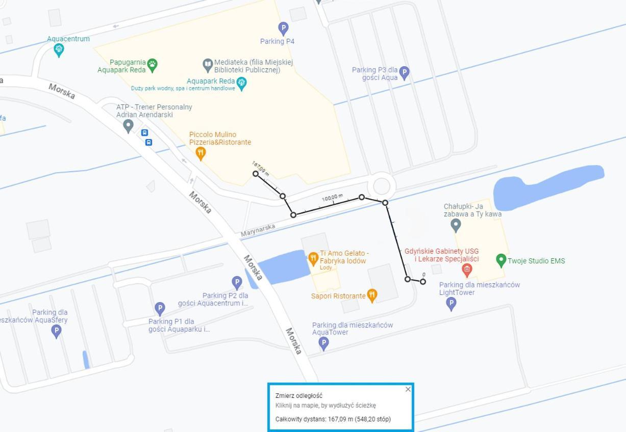 Apartament Marynarska Aquapark 레다 외부 사진